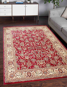 RUG ROOT Persian Carpet Red Color From All India Choice Collection